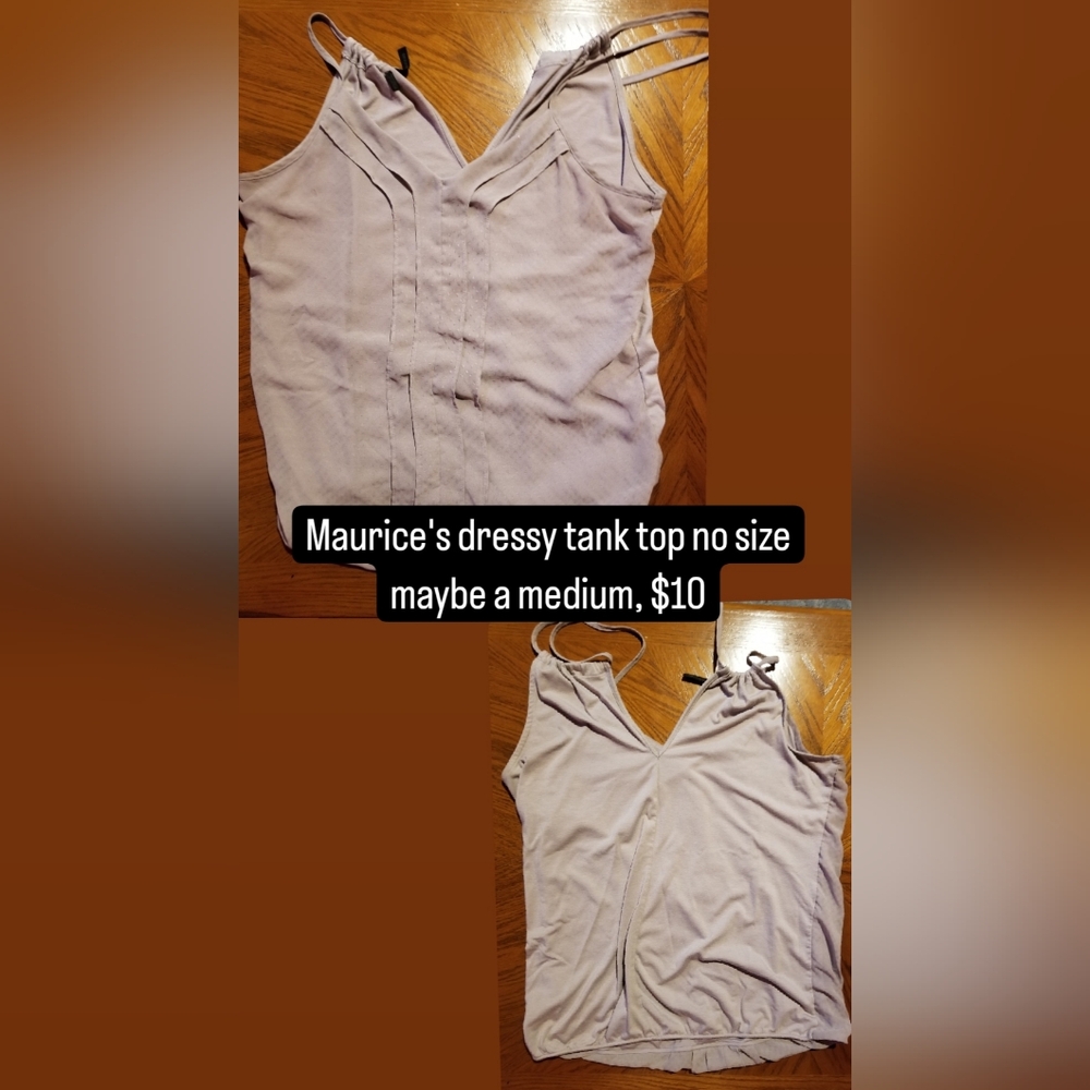 Maurice's size medium tan color
